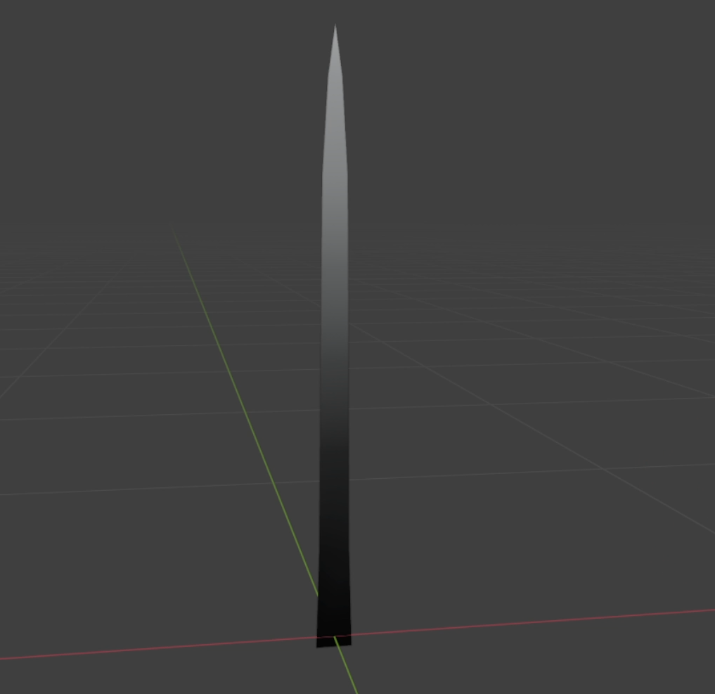 Grass Blade Vertex Paint.