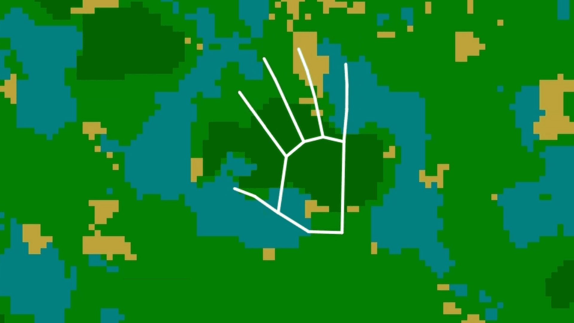 Hand of God gif.